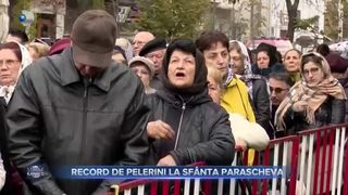 Record de pelerini la Sf&acirc;nta Parascheva