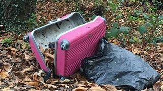 Cadavrul unei femei a fost plimbat timp de două ore într-un geamantan