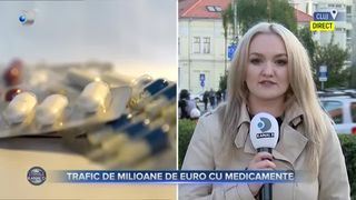 Trafic de milioane de euro cu medicamente