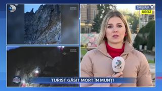 Turist găsit mort în munți