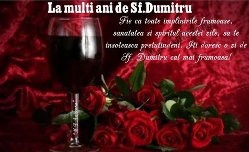 Urări de Sf. Dumitru 2022