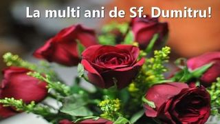 Urări de Sf. Dumitru 2022