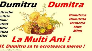 La mulți ani de Sf. Dumitru 2022: mesaje, urări și felicitări