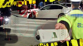 VIDEO - Un cunoscut om de afaceri a fost implicat într-un accident, după ce ar fi consumat alcool