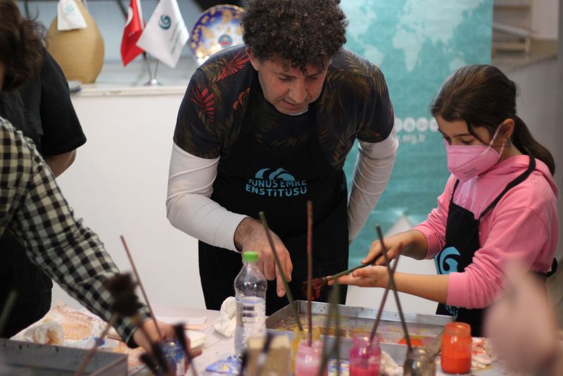 ”Este foarte plăcut să practici această artă”