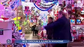 Moș Crăciun a ajuns &icirc;n magazine