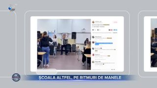 Scoala altfel, pe ritmuri de manele