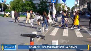 VIDEO - Asta-i România! Românii, sclavii ratelor la bănci