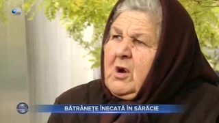 Bătrânețe înecată în sărăcie