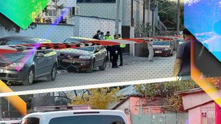 Două străzi din Capitală au fost închise, după ce un tânăr și-a bătut tatăl și s-a urcat pe un acoperiș