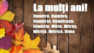 Mesaje de Sf. Dumitru 2022: Felicitări și urări cu La mulți ani pentru cei care poartă numele acestui mare sf&acirc;nt!