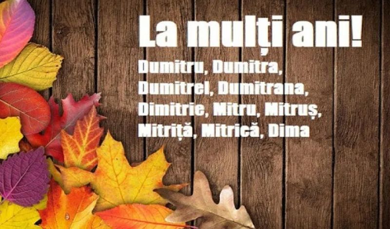Mesaje de Sf. Dumitru 2022: Felicitări și urări cu La mulți ani pentru cei care poartă numele acestui mare sfânt!