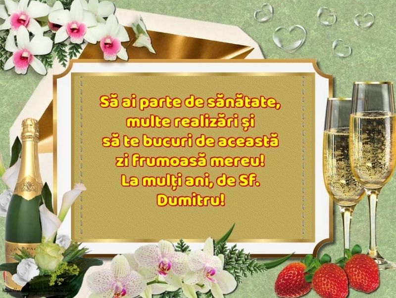Mesaje de Sf. Dumitru 2022: Felicitări și urări cu La mulți ani pentru cei care poartă numele acestui mare sfânt!