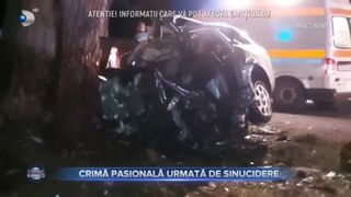Crimă pasională urmată de sinucidere