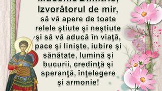 Mesaje de Sf. Dumitru 2022