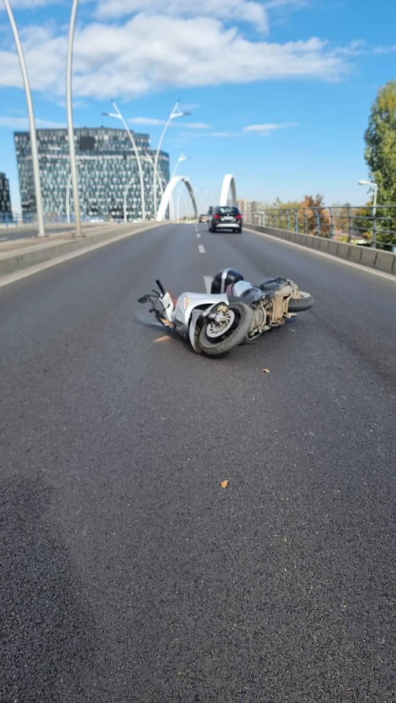 Tragedie în București! Un motociclist și-a pierdut viața într-un accident, pe Podul Basarab
