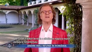 Andre Rieu revine &icirc;n Rom&acirc;nia