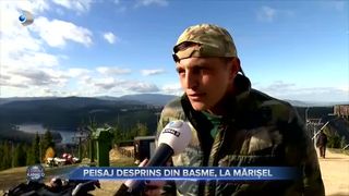 Peisaj desprins din basme, la Mărișel