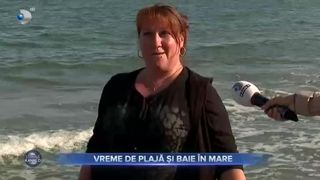 Vreme de plajă și baie &icirc;n mare