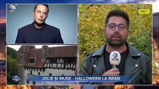 Jolie și Musk-Halloween la Bran