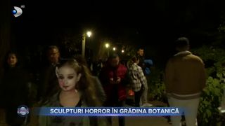 Sculpturi horror &icirc;n grădina botanică