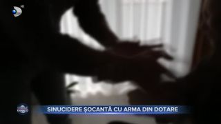 Sinucidere șocantă cu arma din dotare