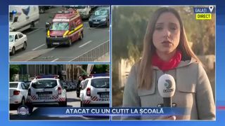 Atac cu un cuțit la școală