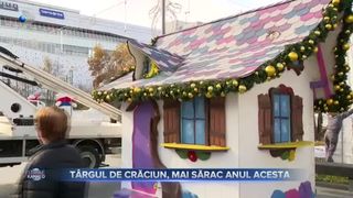 Târgul de Crăciun, mai sărac anul acesta