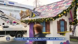 Târgul de Crăciun, mai sărac anul acesta