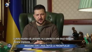 Imagini din linia &icirc;nt&acirc;i a frontului