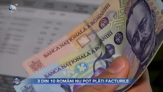 3 Din 10 rom&acirc;ni nu pot plăti facturile