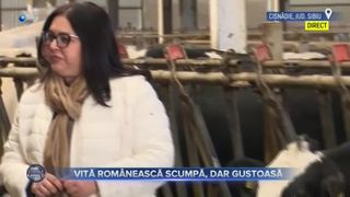 Vită românească scumpă, dar gustoasă