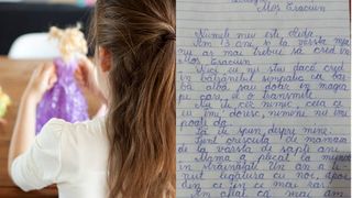 Scrisoarea emoționantă a unei fetițe pentru Moș Crăciun. Mama copilei e plecată în străinătate