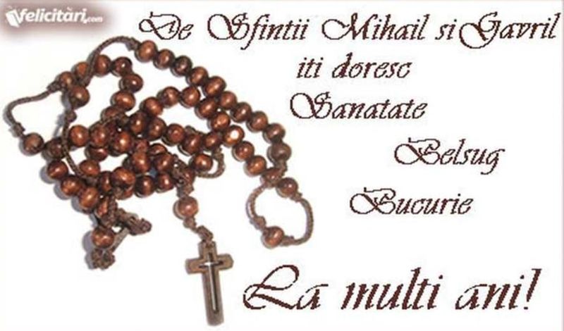Felicitări de Sf. Mihail și Gavril 2022: Mesaje și urări cu La mulți ani