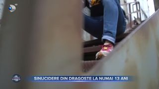 Sinucidere din dragoste la numai 13 ani