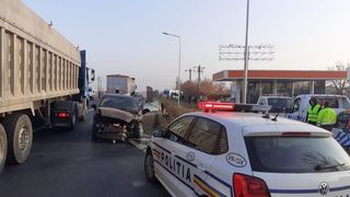 Accident rutier cu nouă victime în această dimineață