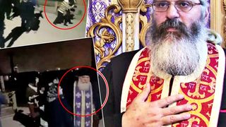 VIDEO | Părintele Calistrat Chifan a fost filmat în timp ce lovea o femeie în curtea bisericii. De ce a recurs la acest gest