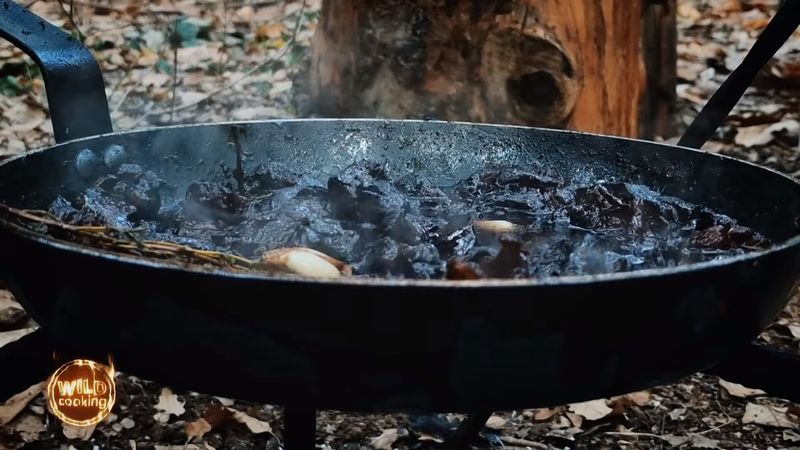 Wild Cooking: Pastramă cu mămăligă