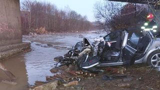 Accident rutier &icirc;n Maramureș: patru persoane au fost transportate la spital