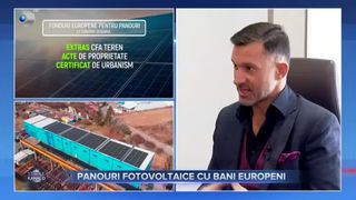 Panouri fotovoltaice cu bani europeni