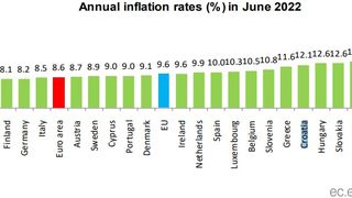 Țările din UE cu cea mai mare inflație