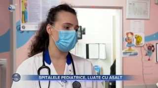 Spitalele pediatrice, luate cu asalt