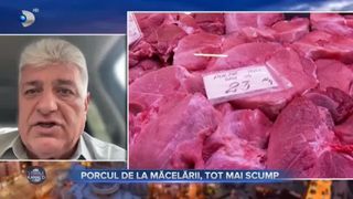 Porcul de la măcelării, tot mai scump