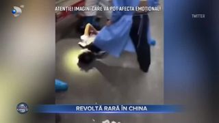 Revoltă rară în China