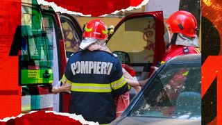 VIDEO - Incendiu în Capitală: un tramvai a luat foc în zona Eroii Revoluției