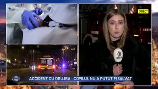 Accident cu drujba - copilul nu a putut fi salvat