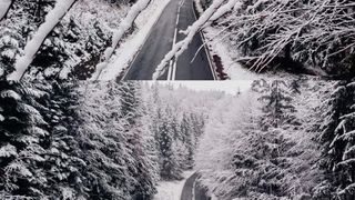 VIDEO |Temperaturile scad din ce în ce mai mult în România. A nins în Maramureș. Se anunță ninsori în nordul țării