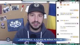 Justițiarul a ajuns pe m&acirc;na poliției