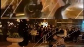 Un bărbat a ajuns la psihiatrie, după ce a făcut baie într-o fântână arteziană din Timișoara