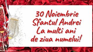 Felicitări de Sf. Andrei 2022: Imagini cu text. La mulți ani!